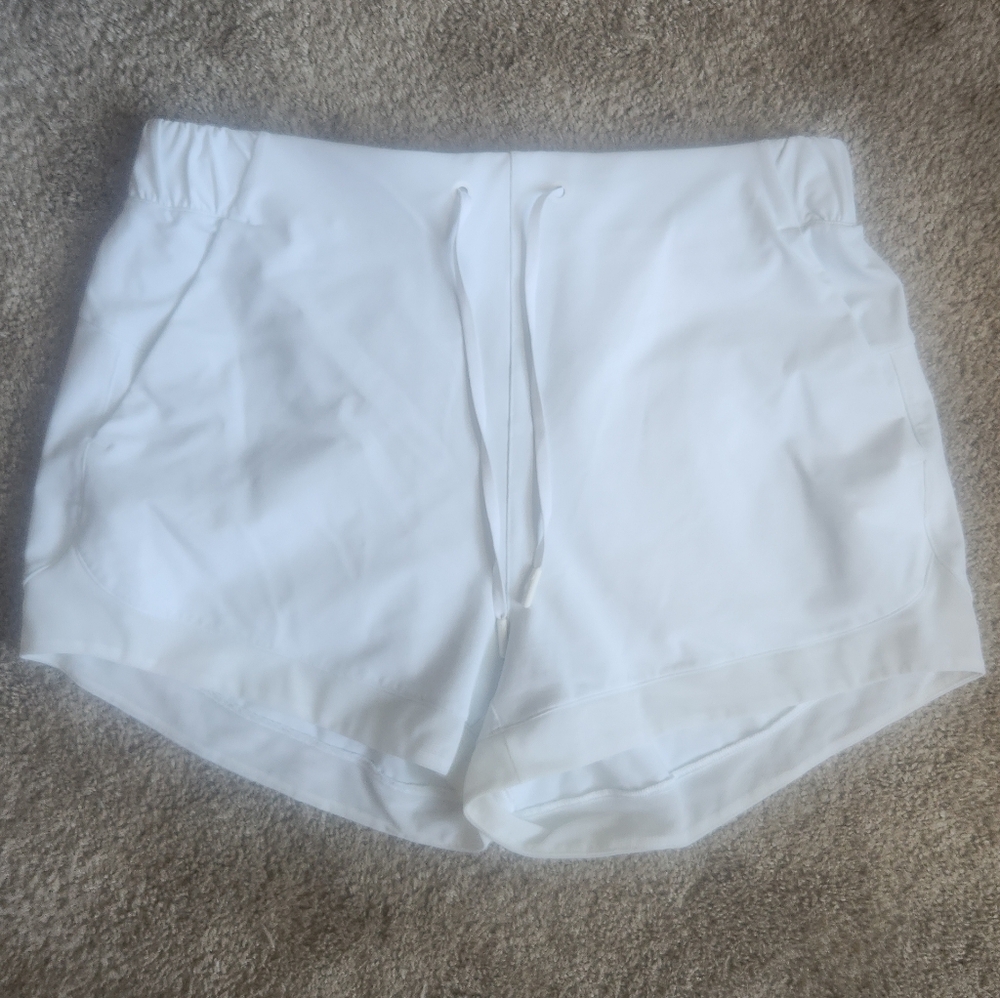lululemon athletica White Athletic Shorts